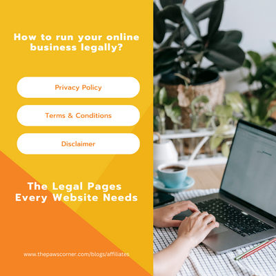 The 3 legal pages you must have on your website!