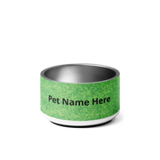 customized stainless steel pet bowl