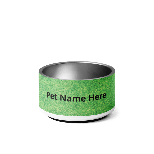 customized stainless steel pet bowl