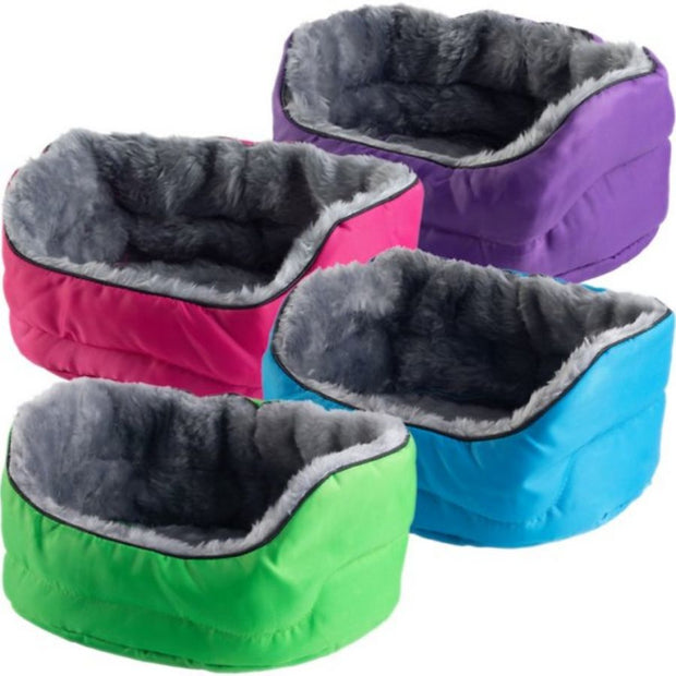 Critter Cuddle-E-Cup Small Pet Bed (Assorted Colors)
