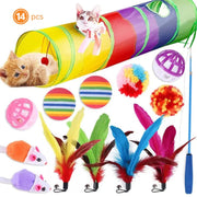14 pcs cat toys