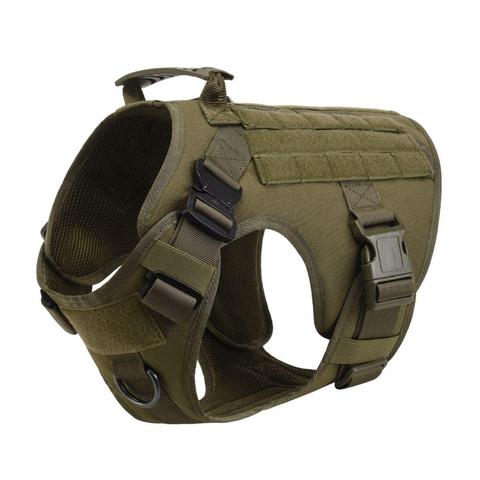Adjustable Military Tactical Dog Harness