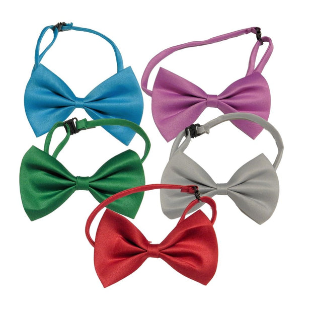 5 PCS ADJUSTABLE DOG BOW TIES (Random Color)