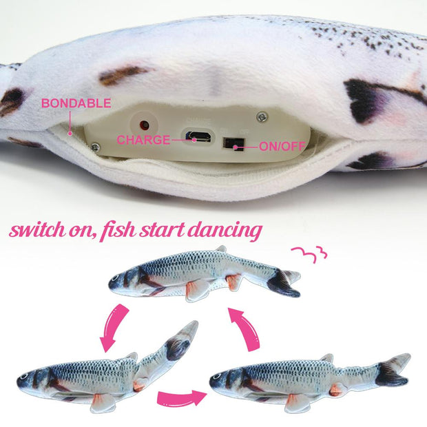 USB Charging Simulation Fish Toys