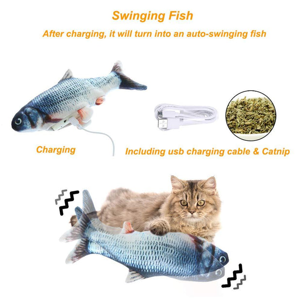 USB Charging Simulation Fish Toys