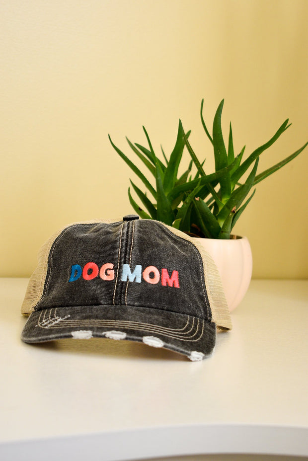 Colorful Dog Mom Hat