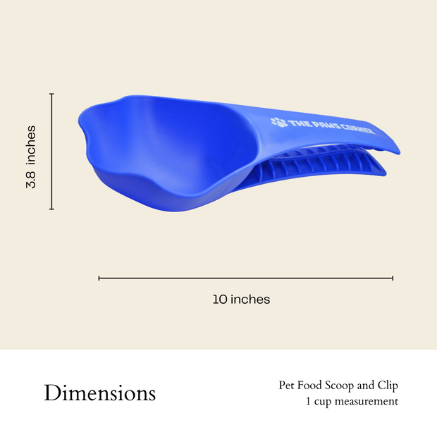 The Paws Corner scoop n clip food scooper