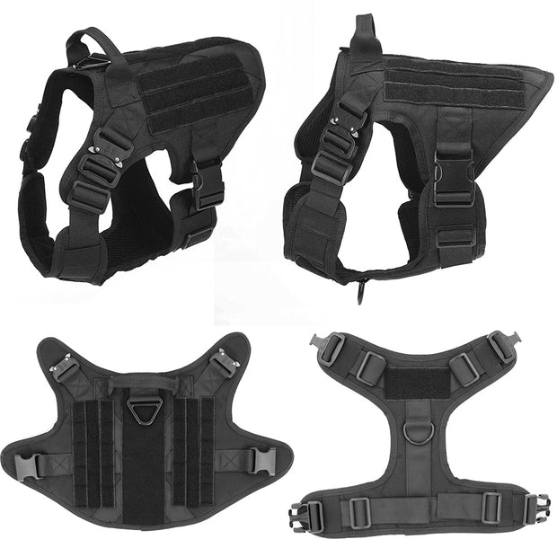 Military Tactical Dog Harness 