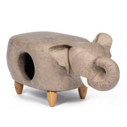 Elephant Ottoman Hideout for Cats and Small Dogs