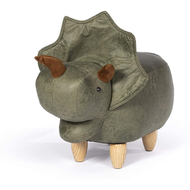 Triceratops Dinosaur Ottoman Cat Hideout