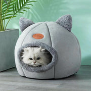 Cozy 2-In-1 Cat House Bed