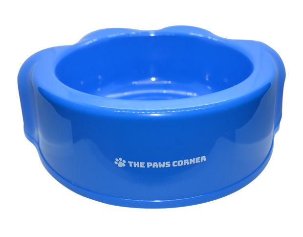 Paw-shaped pet bowl