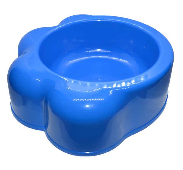 Paw-shaped pet bowl