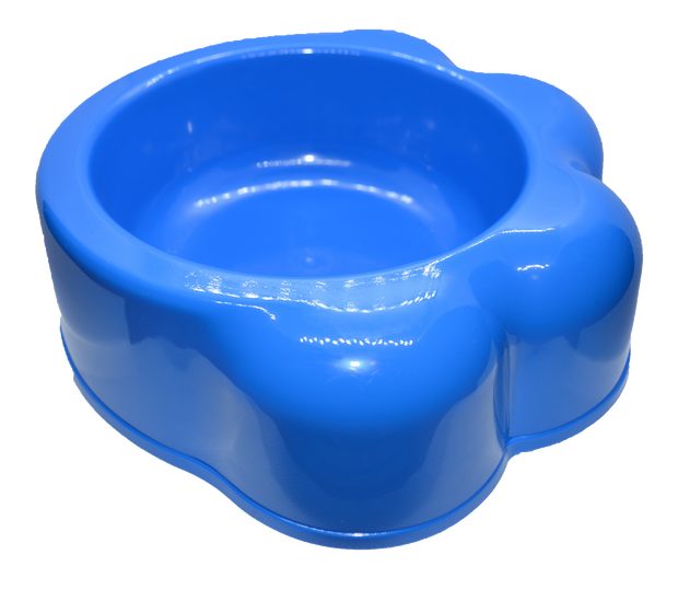 Paw-shaped pet bowl