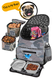 Pet Travel Weekender Backpack | Pet Travel Essentials