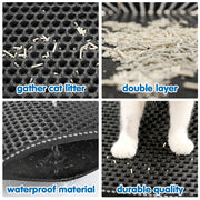 Cat Litter Trapping Double Layer Mats