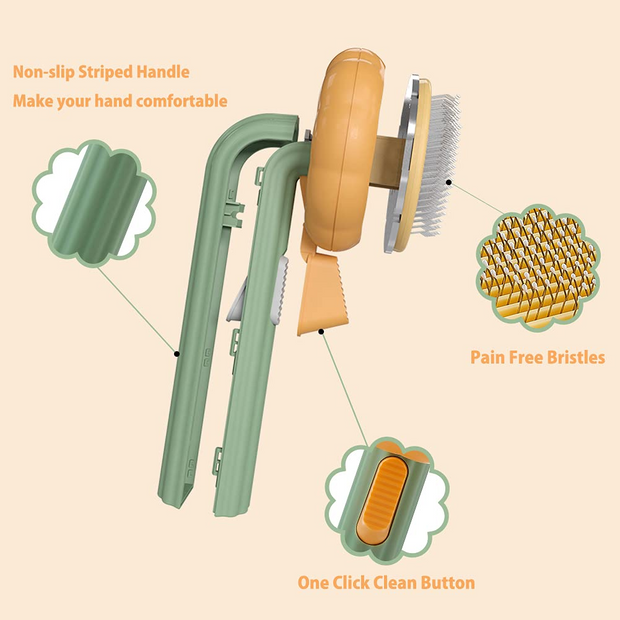 Grooming Cat Hair Brush