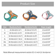 Adjustable Cat Harness and Leash Set 