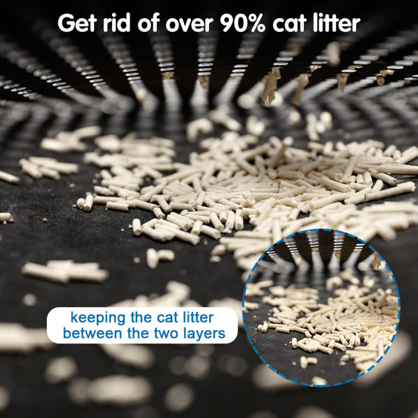 Cat Litter Trapping Double Layer Mats