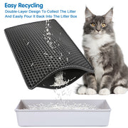 Cat Litter Trapping Double Layer Mats