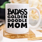 Goldendoodle Mug - Badass Goldendoodle MOM