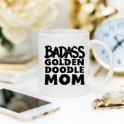 Goldendoodle Mug - Badass Goldendoodle MOM