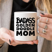Goldendoodle Mug - Badass Goldendoodle MOM