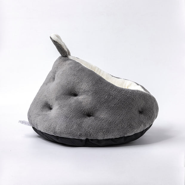Pet bed with bunny ears